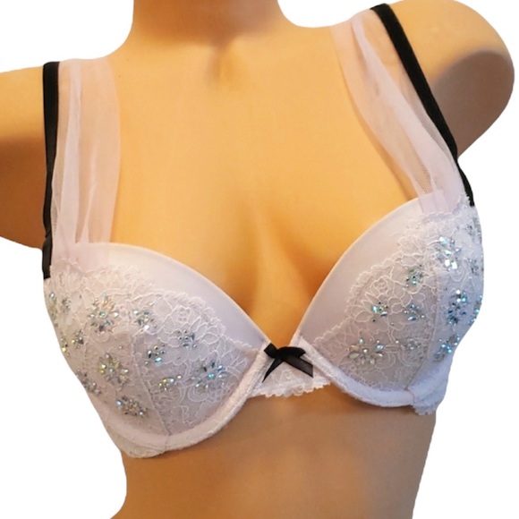 Victoria's Secret RARE Dream Angels Push up Bra 34B - Picture 2 of 11